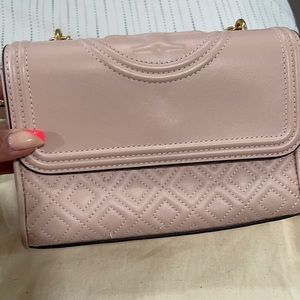 Tory Burch Fleming small convertible bag - pink